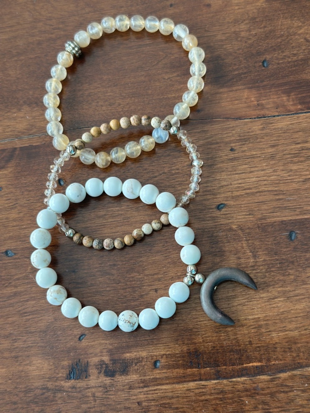 Stackable Beaded Bracelet Set